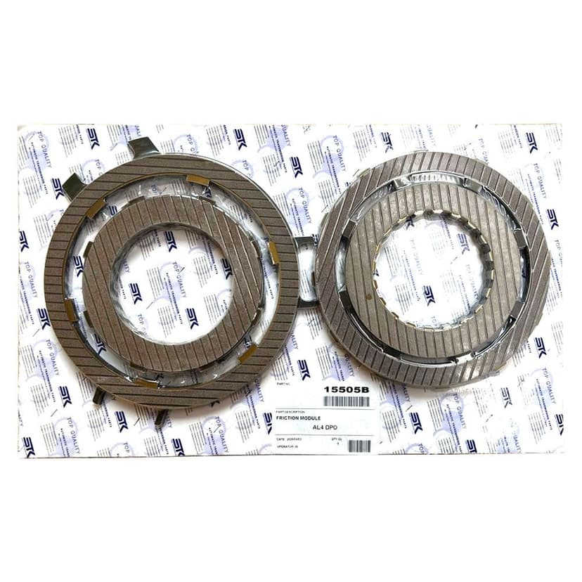 Jogo de Discos Composite do Câmbio Automático AL4 Renault, Peugeot e Citroen