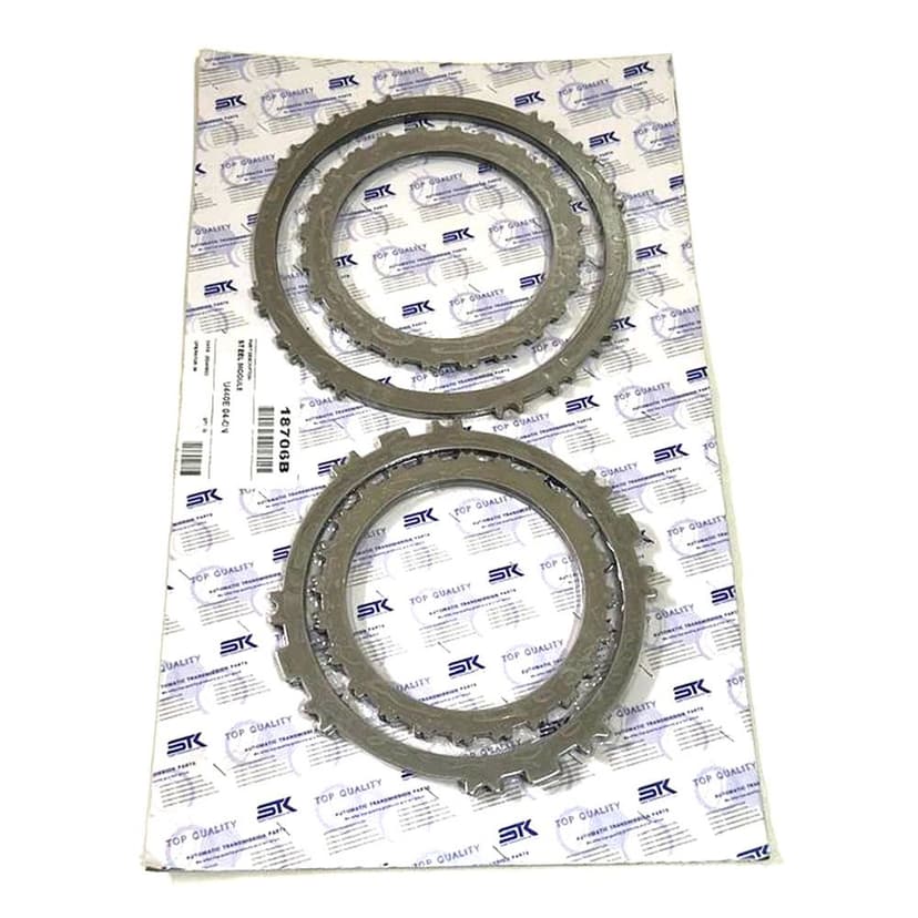 Jogo de Discos de Aço do Câmbio Automático U440 Toyota Etios 1.3 e 1.5 16V 2013 a 2018