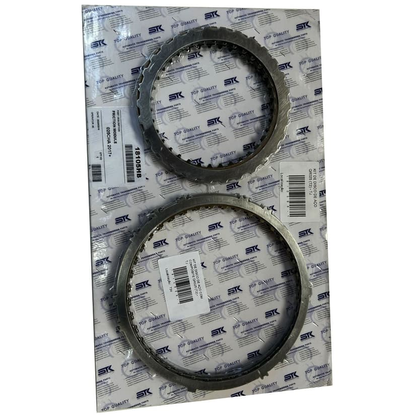 KIT DE DISCO DE AÇO COM COMPOSITE QR025