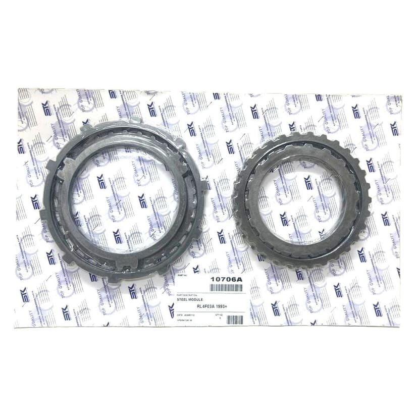 Jogo de Discos de Aço do Câmbio Automático RE4F03A Nissan Livina e Tiida 1.8